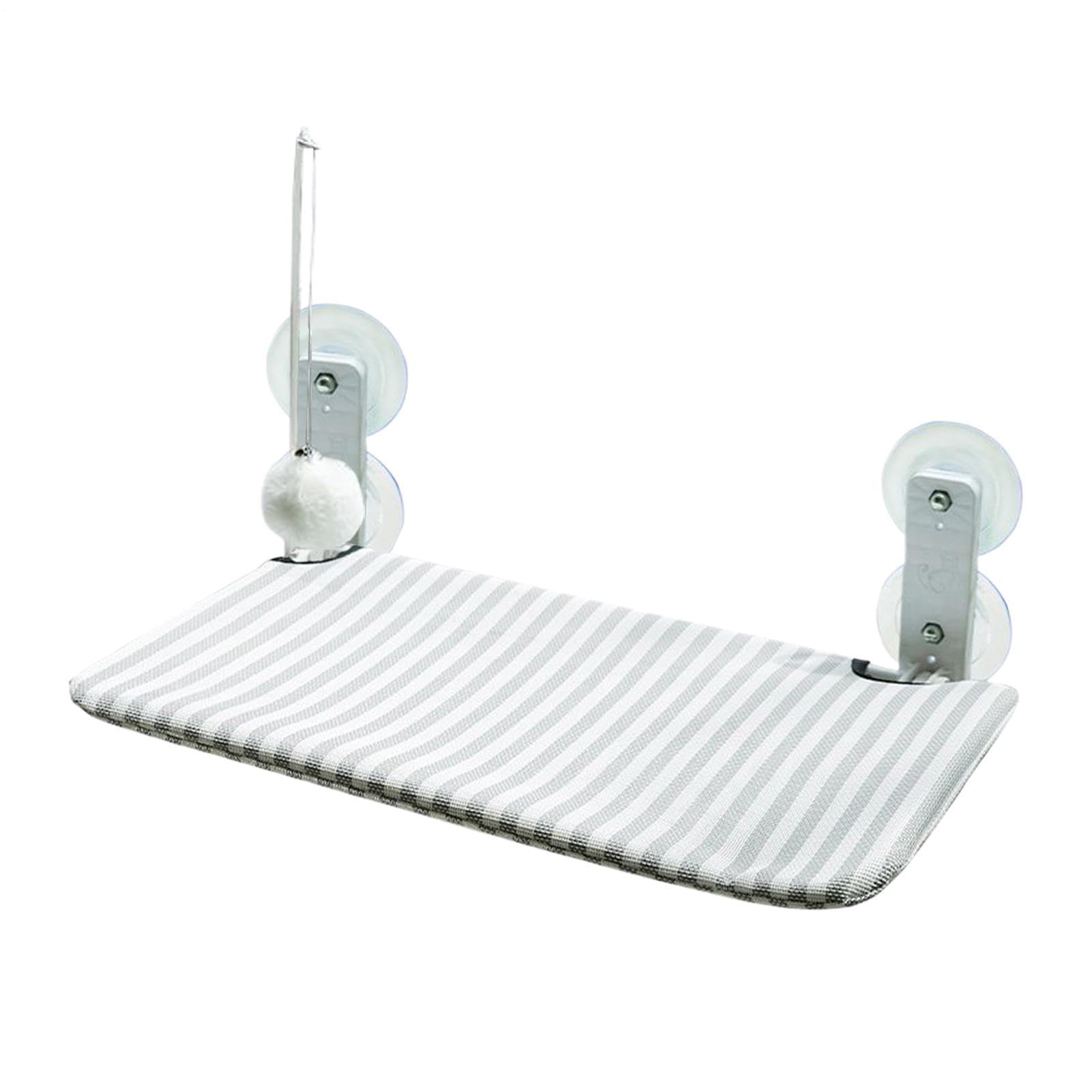 Katzenhängematte Fürs | Tragbarer, Bequemer Fensterplatz Für Katzen | Kabellose Liege Mit Integriertem Kissen Für Katzenbett, Balkon, Zimmer, Terrazza Und Garten