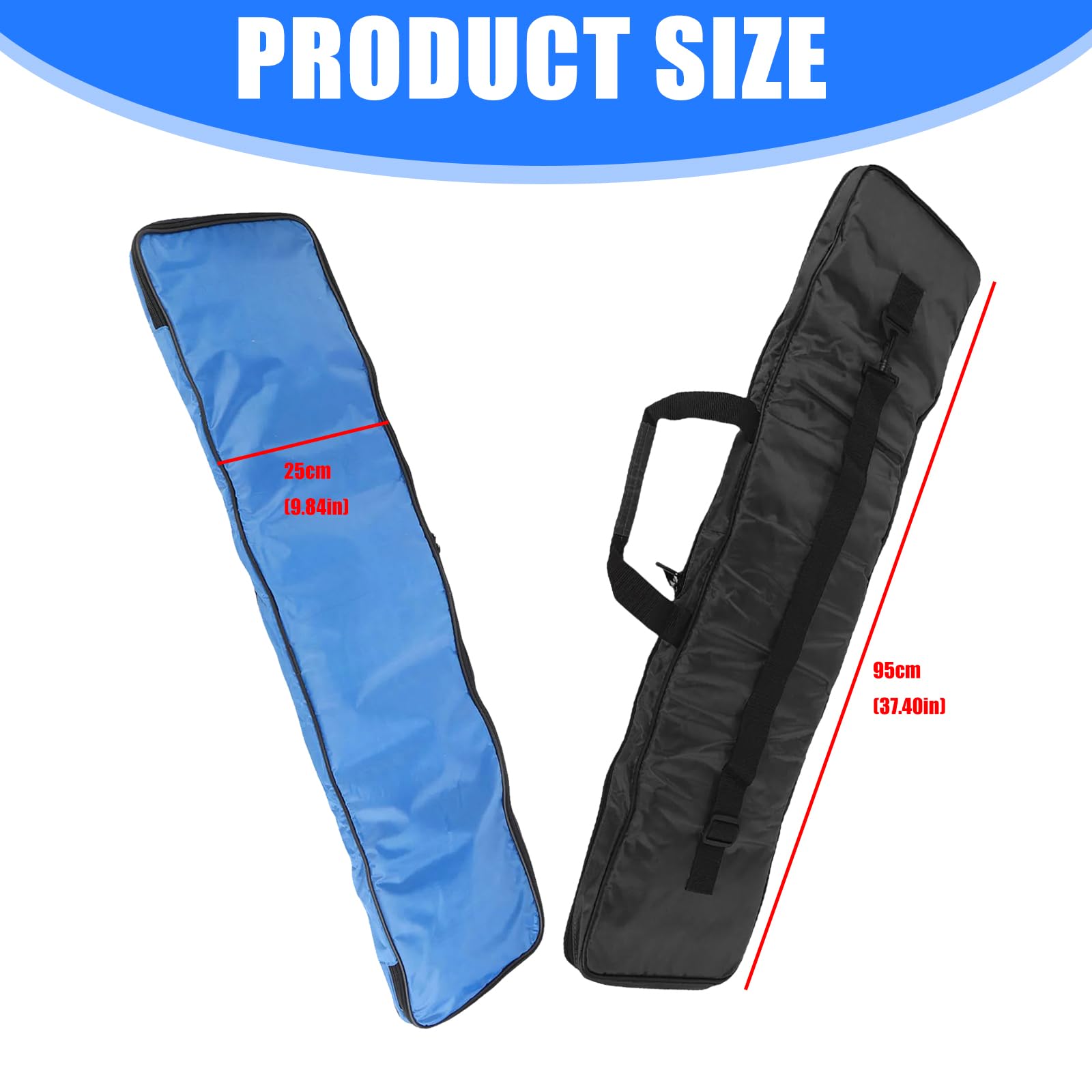 Canoas Kayak Oar Bag Kayaks Split Paddles Bolsa de transporte Barcos Bolsas de almacenamiento Kayak Accesorios Kayak Protectores impermeables fáciles de usar