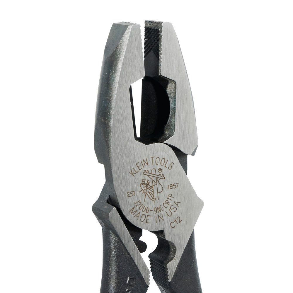 Klein Tools J20009NECRTP High Leverage Side Cutting Pliers