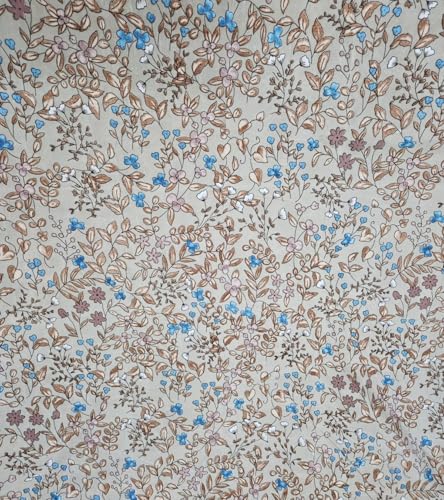 Image of DECORUM Cloud Cotton Double Bedsheet Floral Print with 2 Pillow Covers | 244 TC | Ultra Soft Feel | Premium Comfort | Breathable & Skin Friendly | for Bedroom (90 x 90 Inches)