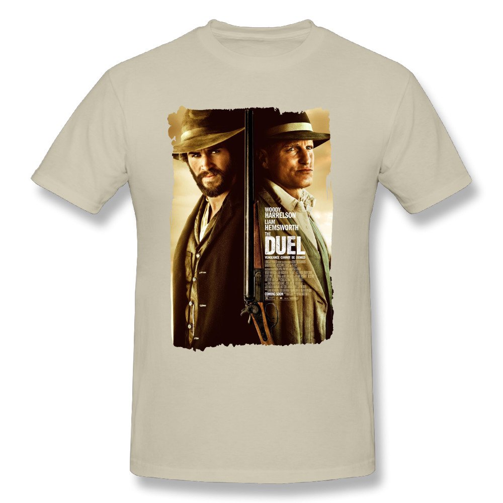 Anskan Men's The Duel Movie Poster T Shirt Natural