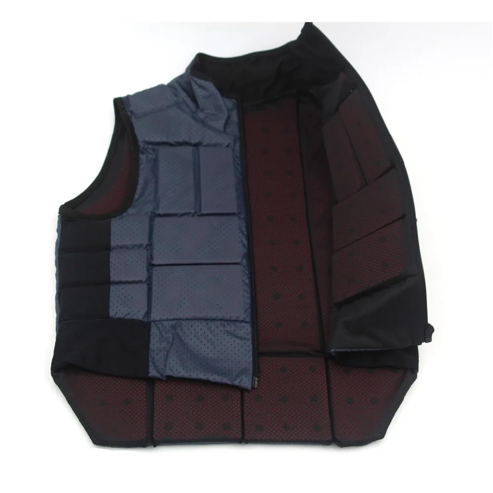 Chaleco de Equitación Chaleco de equitación, Chaleco Ecuestre, Chaqueta de Seguridad, Protector Corporal, Chaleco for Carreras de Caballos, Equipo for Montar a Caballo(L)
