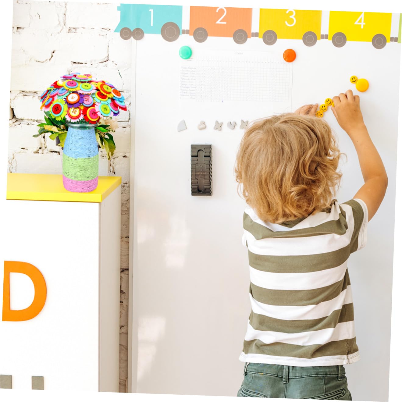 TOYANDONA 2juegos Kit De Manualidades Para Niño Niña De Flores De Botones Materiales Para Hacer Ramos Para Actividades Familiares y Cumpleaños