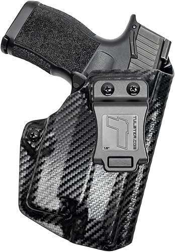 Tulster Funda de perfil IWB en la mano derecha se adapta a Sig P365XL  TLR-6 Rodamiento de luz dentro de la cintura Apéndice Funda de transporte disponible en Yaxa Colombia
