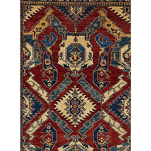 Un amour de Tapis Orient Teppich Kazak 17 Wolle, bordeaux, 180x270 – Bild 4