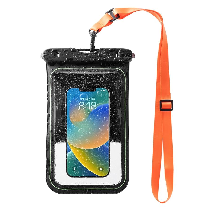 Amazon.co.jp: サンワダイレクト スマホ 防水ケース 水に浮く