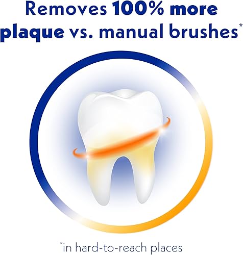 Miniatura 2 de ARM  HAMMER Spinbrush PRO Clean Soft - Paquete familiar de 2 cepillos más 4 cabezales de repuesto cepillo de dientes alimentado por pilas paquete