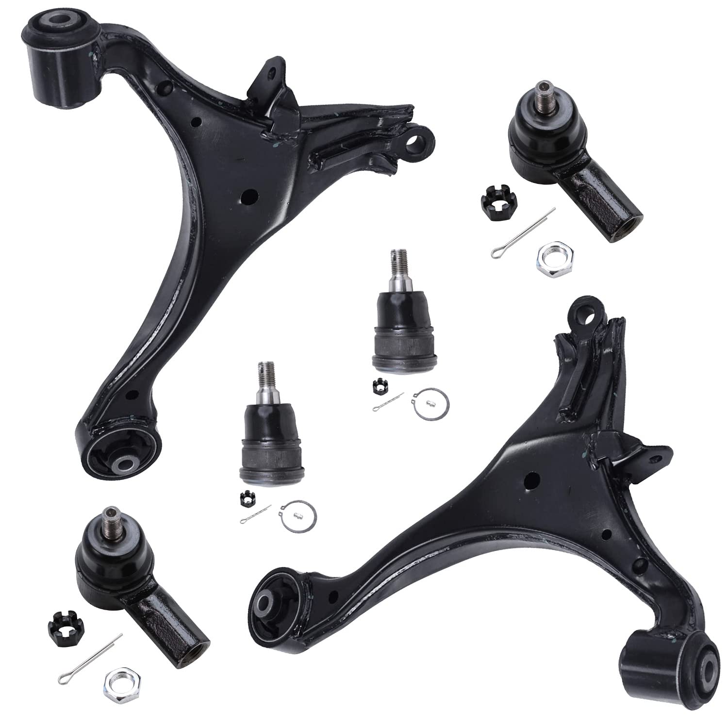 Detroit Axle - 6pc Front End Suspension Kit for 2001-2005 Honda Civic EL, 2