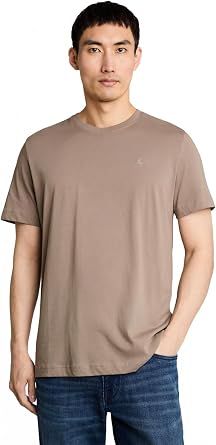 TOM TAILOR Men's Basic T-Shirt with Embroidery