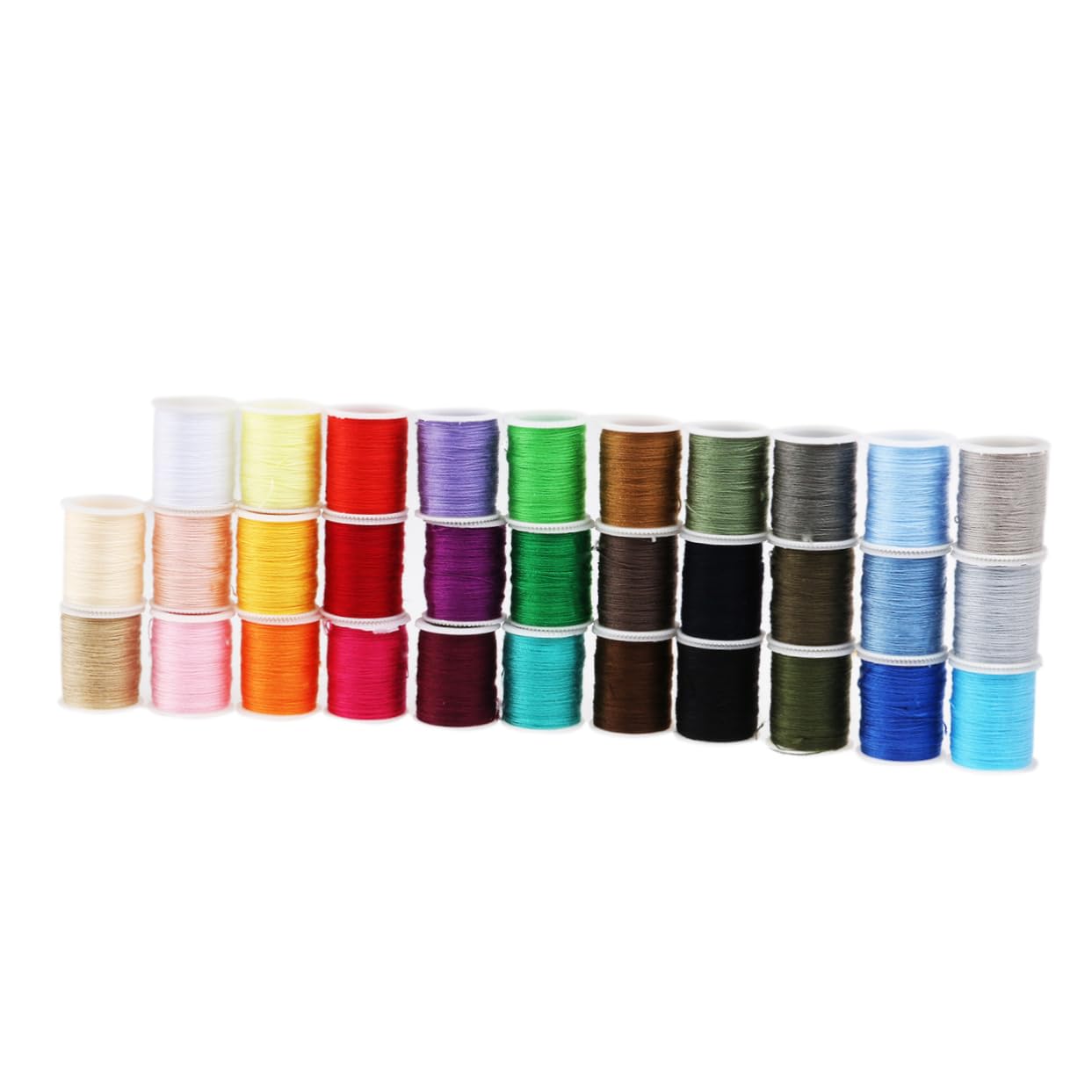 ERINGOGO Essential Sewing Machine Supply Kit 100pcs Sewing Kit Thread Needles Scissors More Random