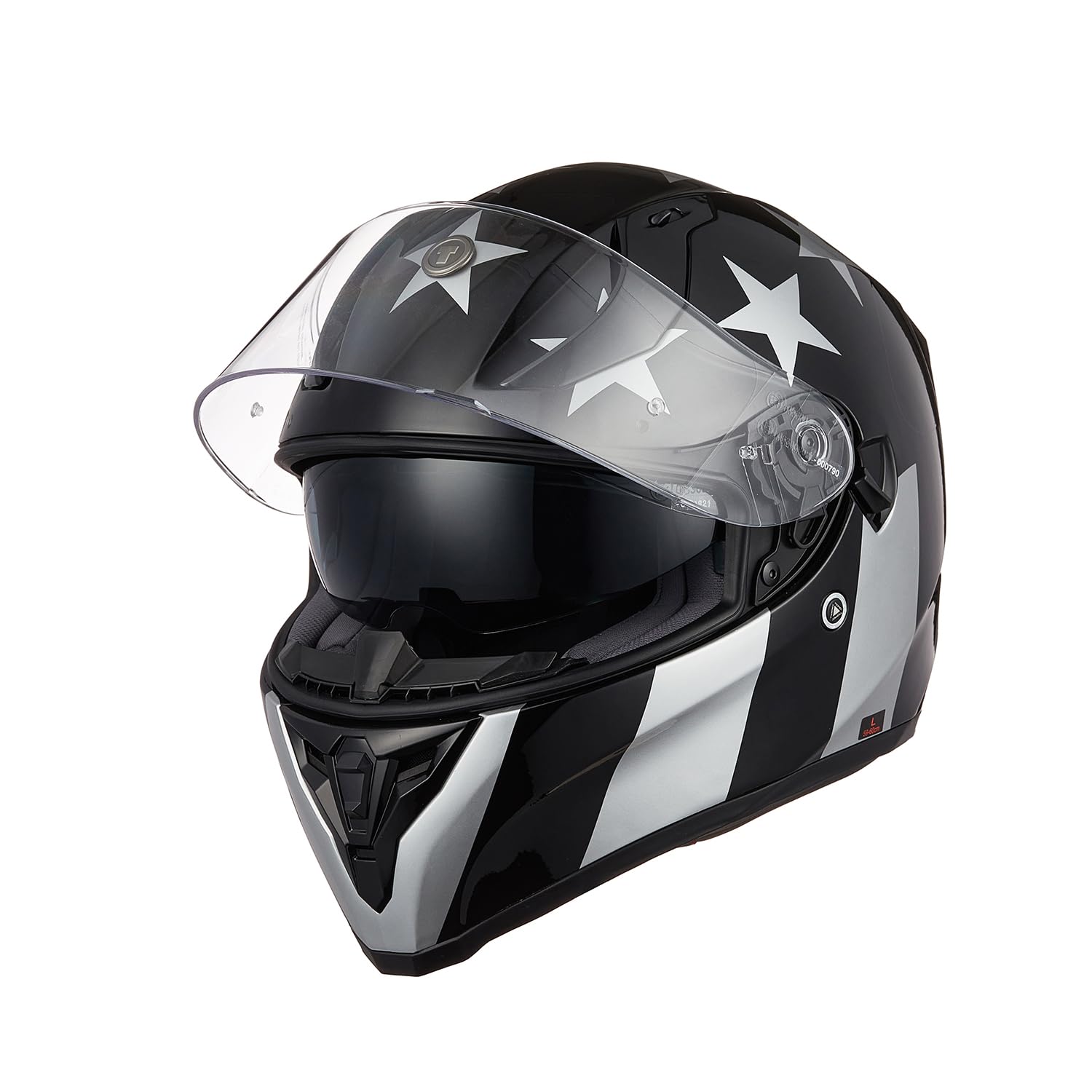 TORC Casco Integrale da Moto Rapid Omologato ECE conDoppia Visiera Omologato ECE 22-06