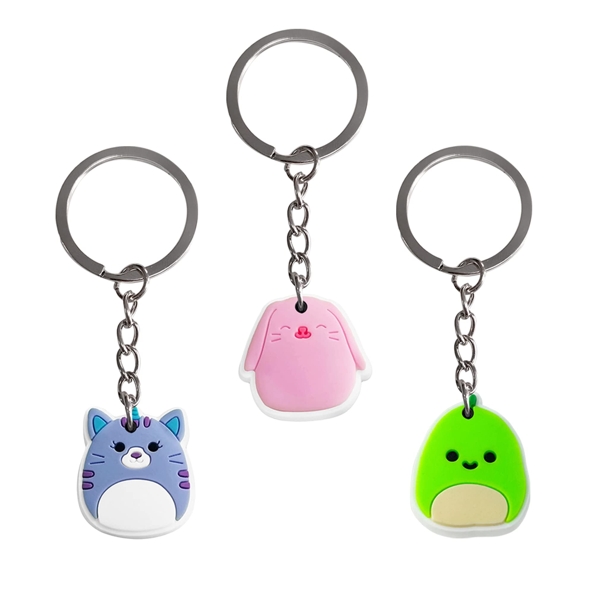 OHill Paquete De 36 Llaveros De Felpa Para Recuerdos De Fiesta, Mini Almohadas, Llaveros Para Cumpleaños, Eventos, Fiestas