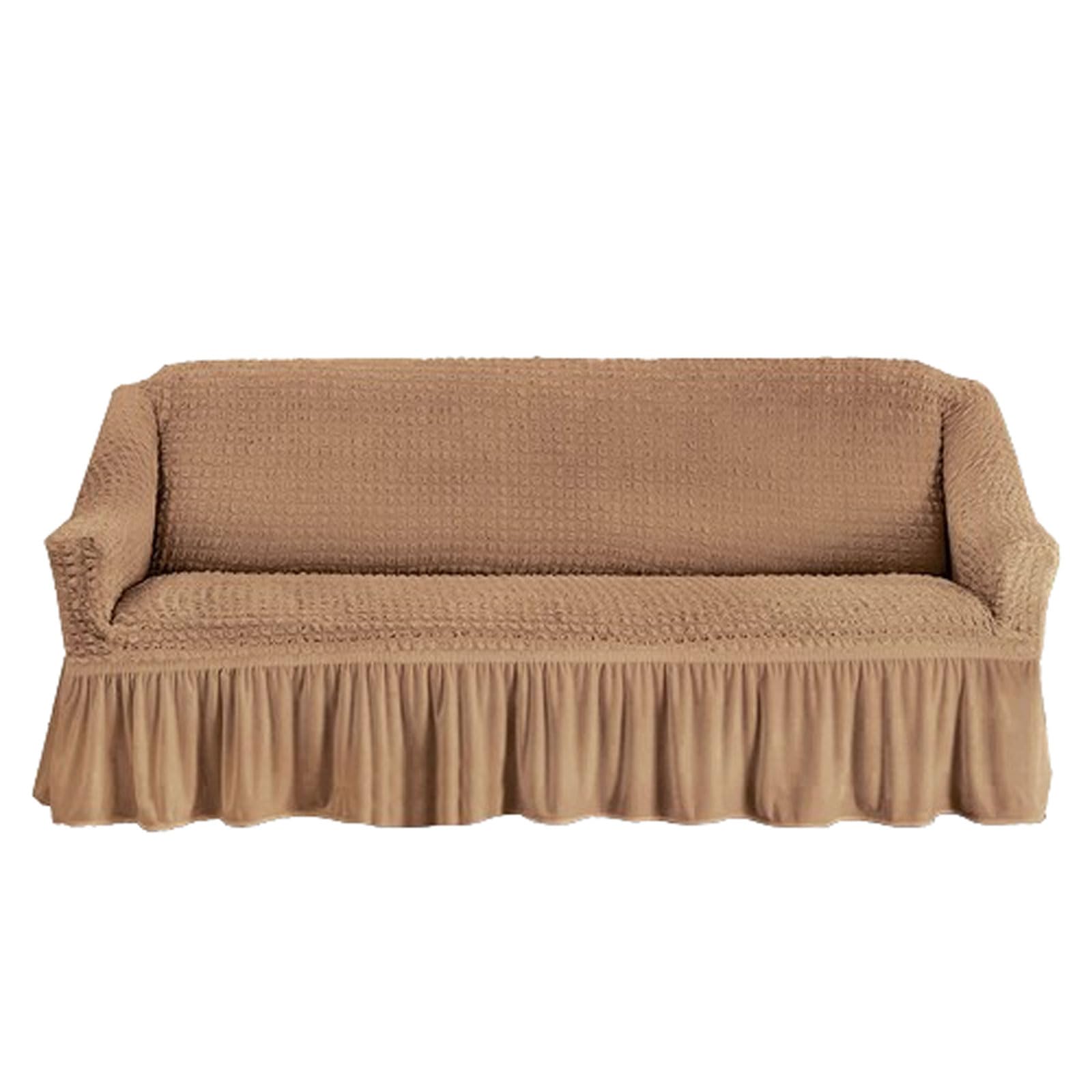 Housse de canapé extensible en fourrure pour des soirées cocooning en famille