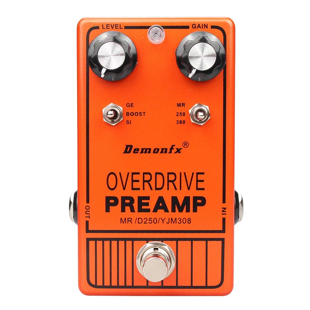 Amazon | Demonfx YJM308 / OVER DRIVE PREAMP CLEAN BOOSTER オーバー