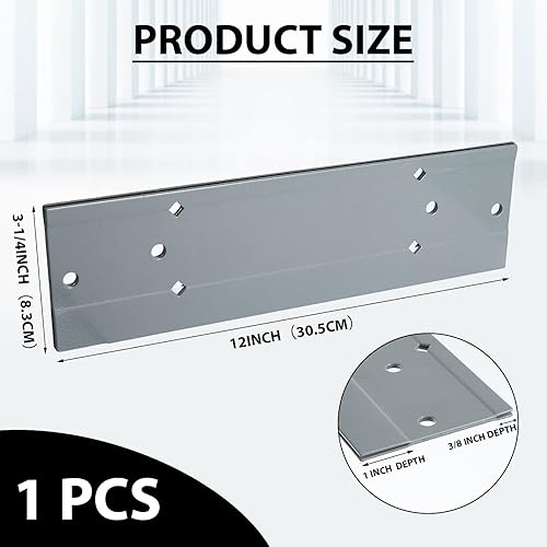 Miniatura 2 de Herramienta plegable de acero y metal, dobladora de chapa para doblado HVAC, formando profundidades de 38 y 1 pliegue en conductos (12 pulgadas)