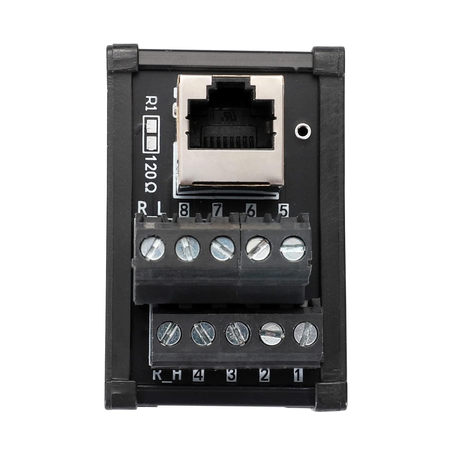 PENGLIN RJ45 8P8C DIN Rail Mount Ethernet Connector Distribution Breakout Board, 1 Way RJ45 Vertical Jack Connector - Image 4