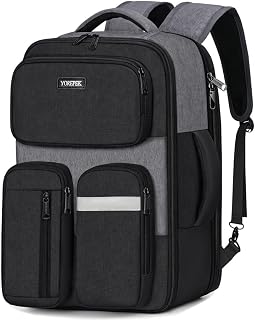 Frontier Airlines Personal Item Bag, Spirit Airlines Personal Item Bag 18x14x8, Underseat Carry on Travel Backpack Laptop Briefcase for Men Fits 15.6 Inch