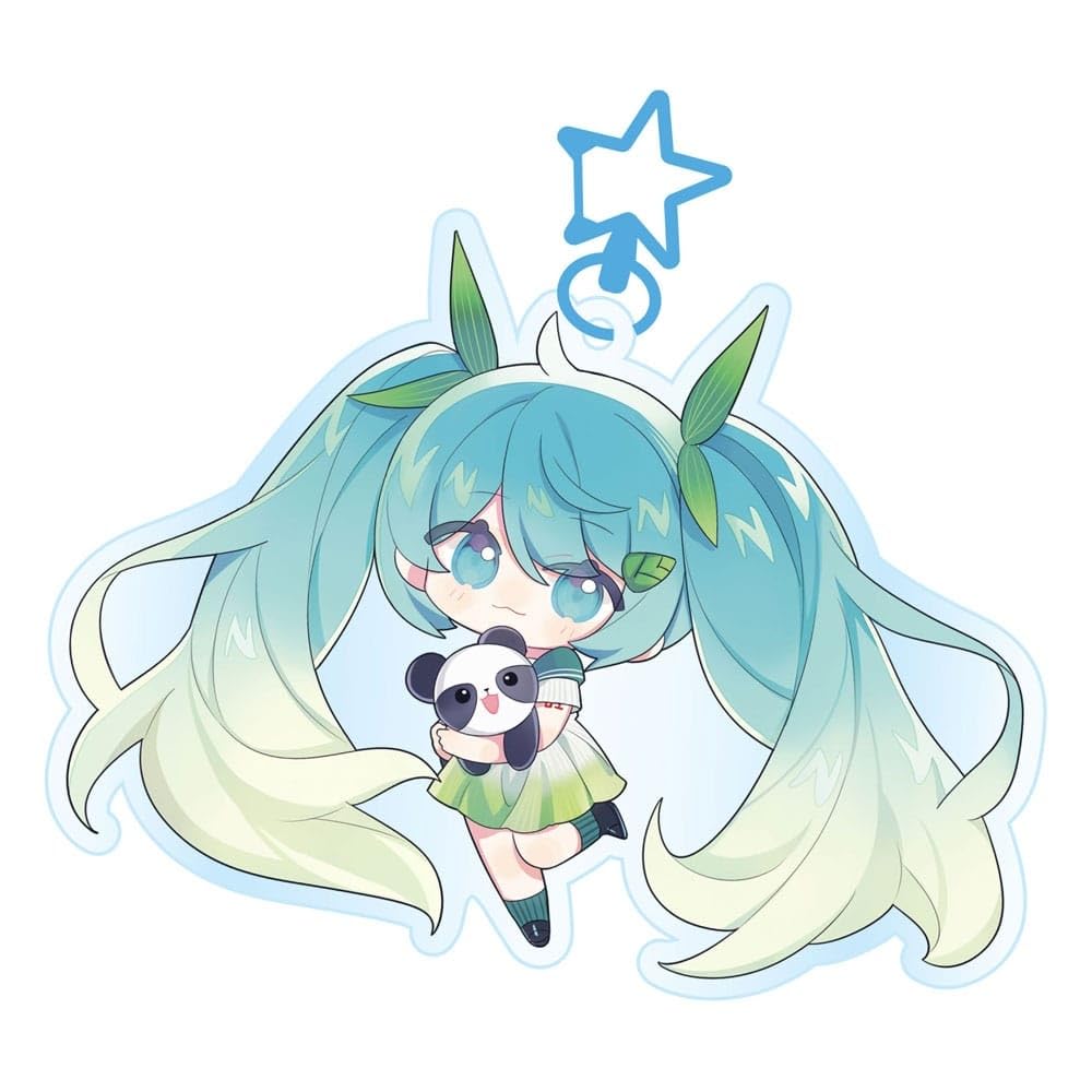 POPBuddies Hatsune Miku Kawaii Spring Time Acrylic Key Chain