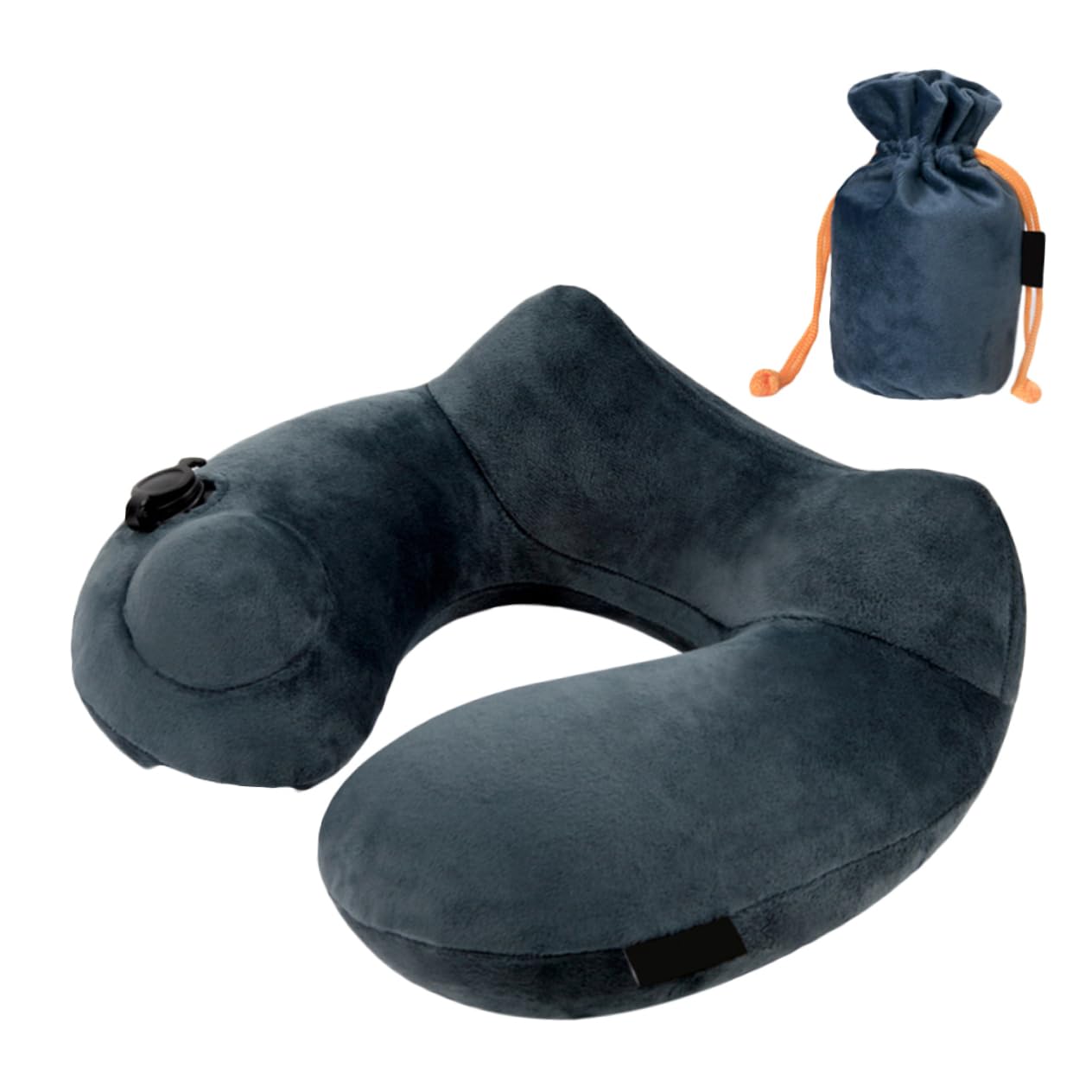 Cabilock Almohada de Viaje Inflable en Forma Soporte Cervical