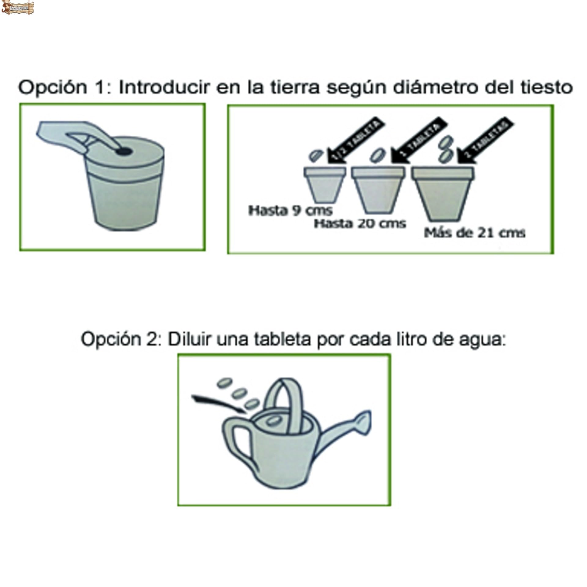 BricoLoco.com Abono vitaminado en comprimidos concentrado. Pack 500 Pastillas fertilizantes NPK para plantas y árboles. Enraizante. Mucho más seguro, fácil y limpio que líquido. (500)