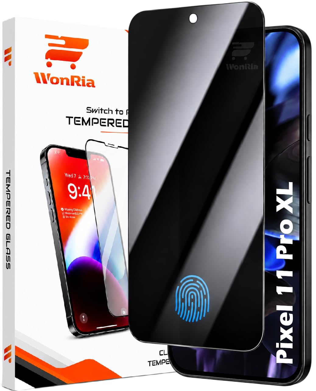 Pixel 9A/10A Privacy Screen Guard - Anti-Spy Protection -15