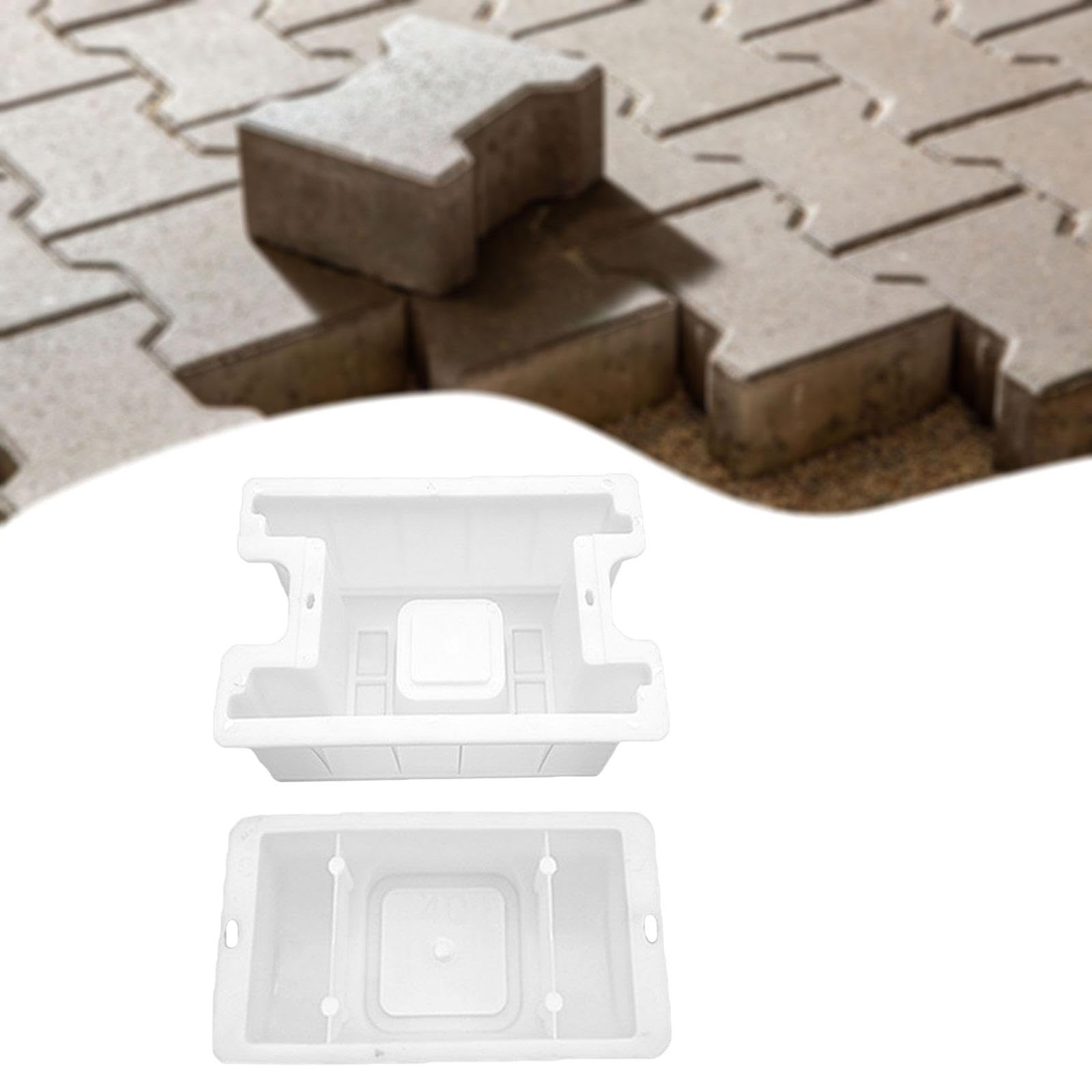 perfk Suministros para de modelos de pozos de hormigón, modelo de bloques de hormigón ligero para pasarelas, patios y jardines, Style a