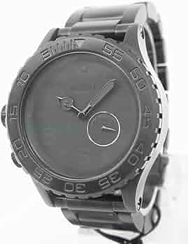 ニクソン NIXON THE 42-20 TIDE BLACK Nixon Rubber 42-20 Chrono Watch - Black