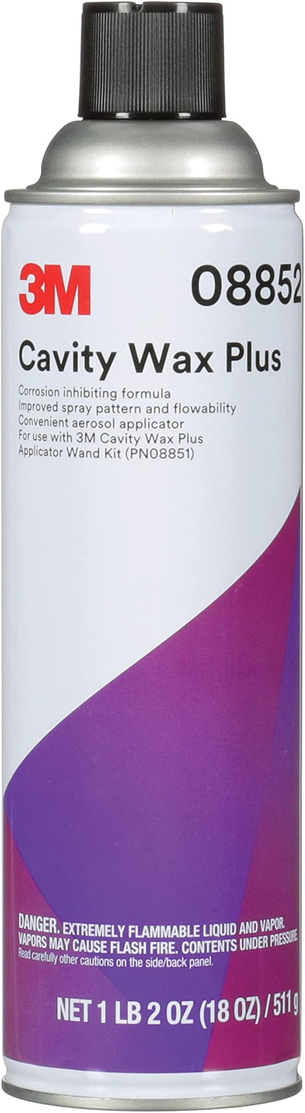 3M Cavity Wax Plus, 08852, 18 oz (511 g) Automotive