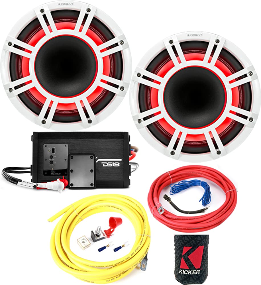 Amazon.com: KICKER Speakers and Amp Package 8