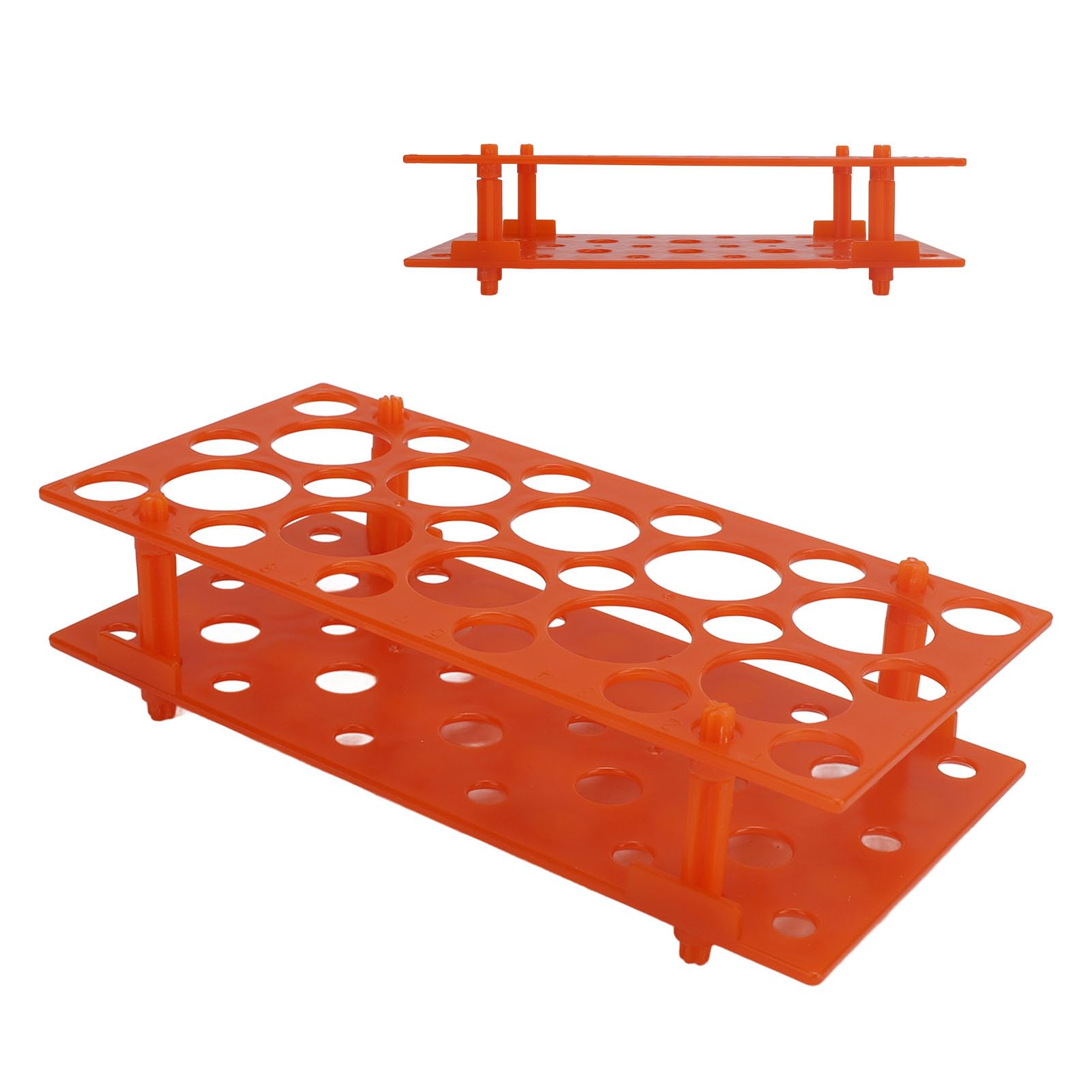 5 Pcs 28 Well Test Tube Rack Detachable Plastic Centrifuge Tube Holder for 15ml 50ml Tubes