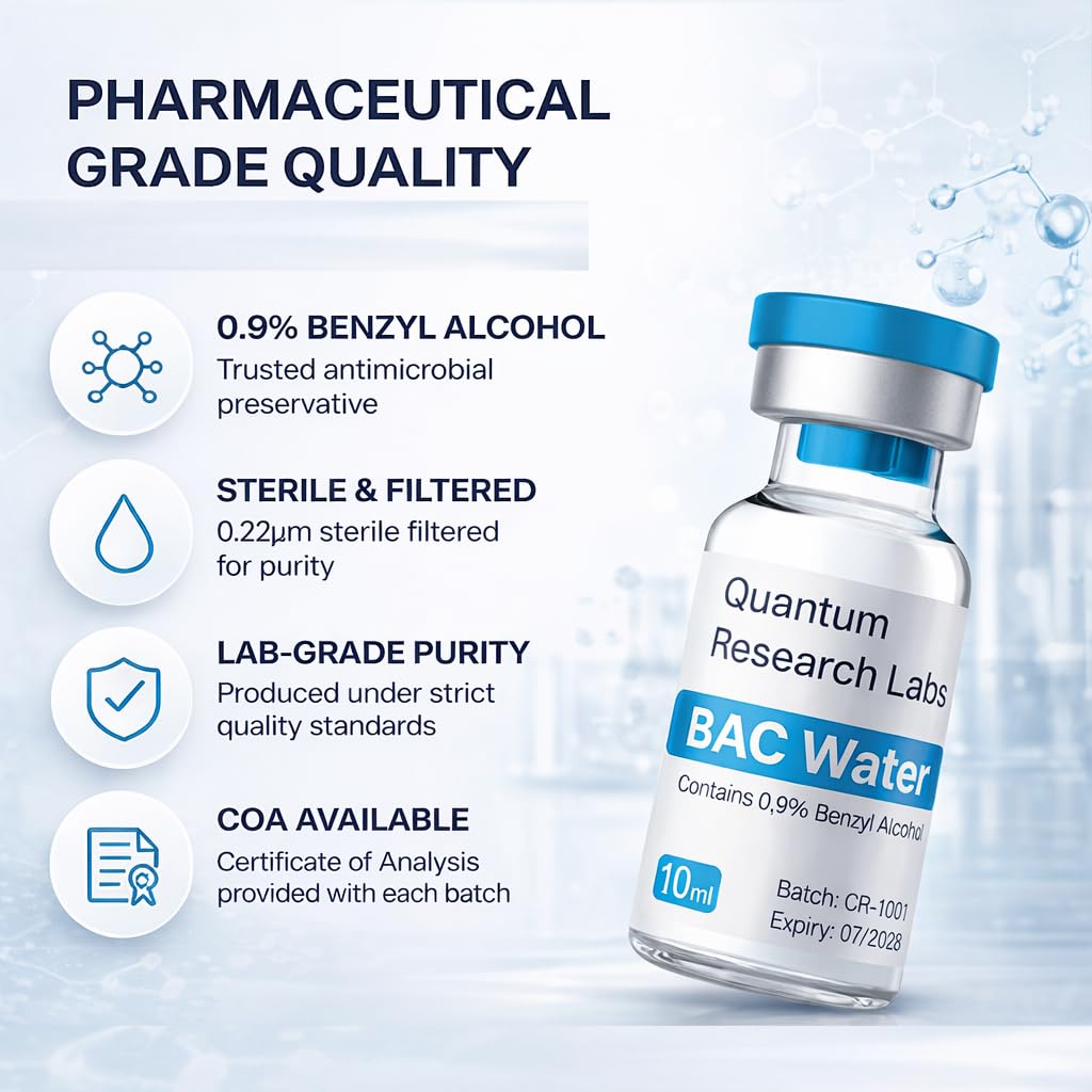 Generisch 3 Stück X 10 ML Verschlossene Flasche, Ultrarein, Einzeln Verpackt, Made in Germany