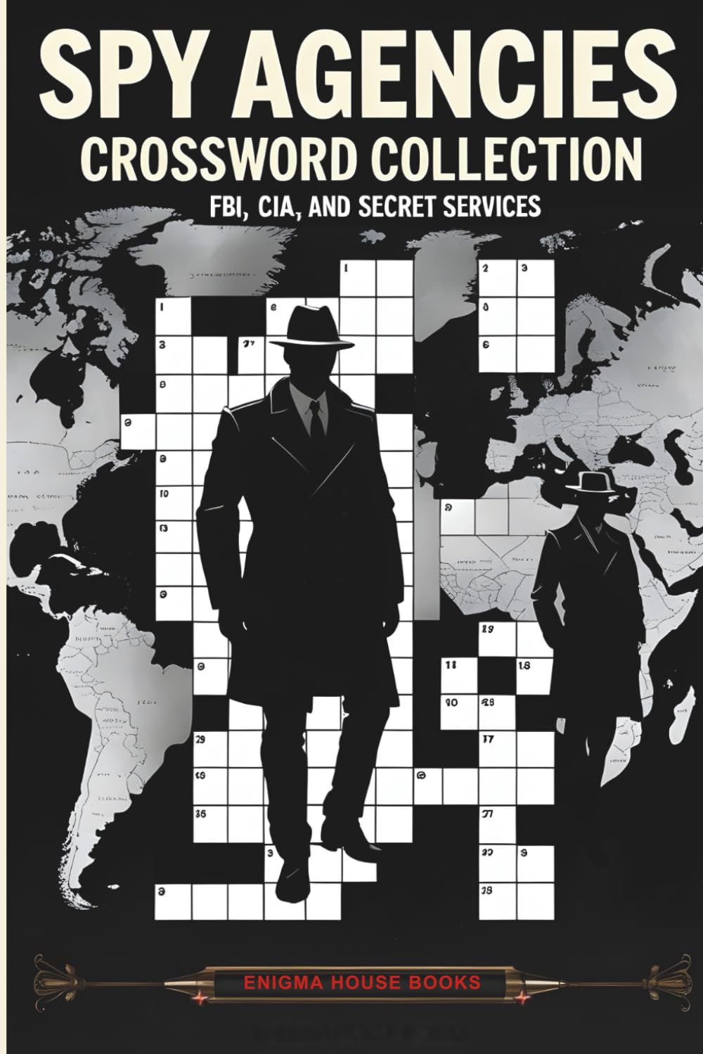 Spy Agencies Crossword Collection: Puzzles themed around FBI, CIA, and secret services in American history