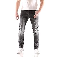 JEANS Uomo JACK&JONES 12159030 GLENN BLACK DENIM USED