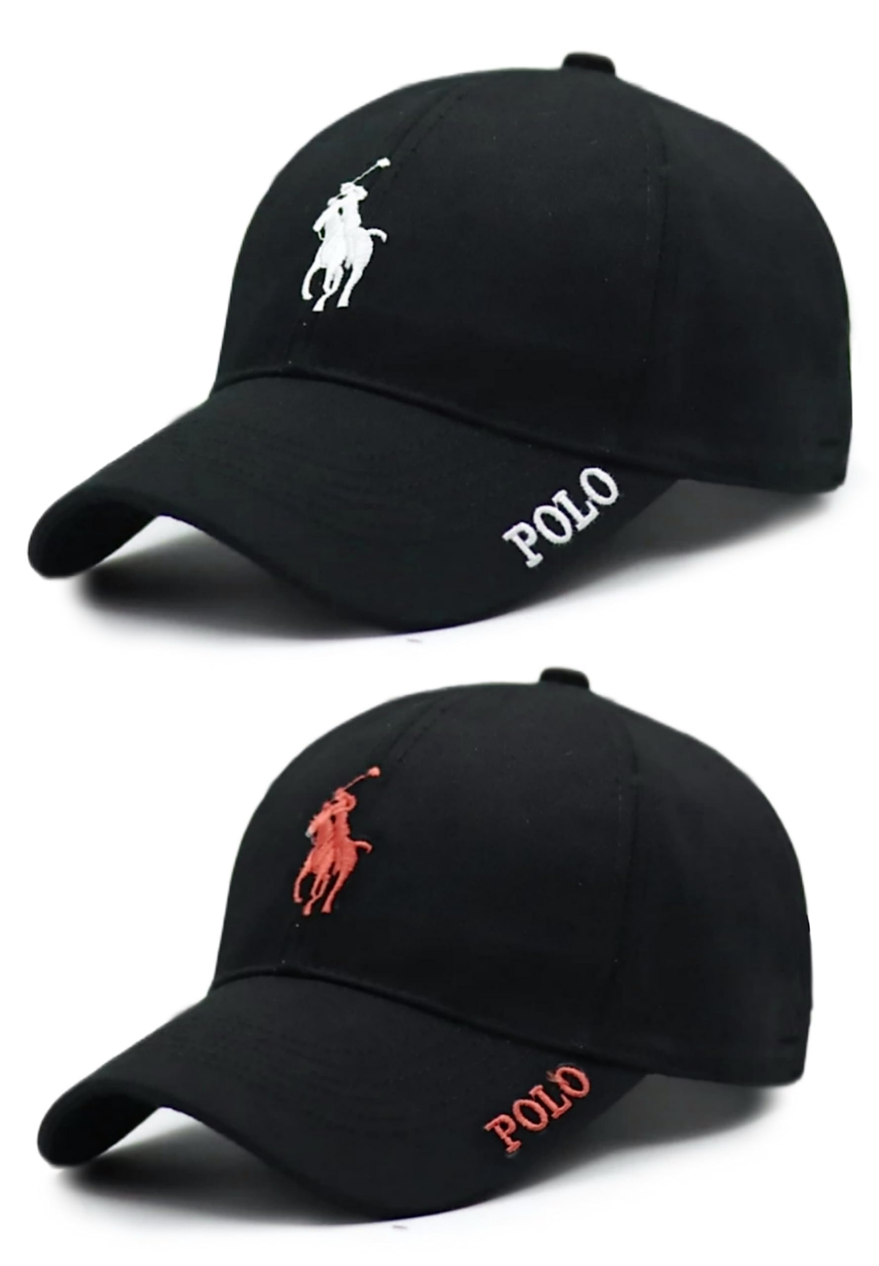 X-LENTUnisex Latest Embroidered Baseball Caps Sports Caps (Orange)