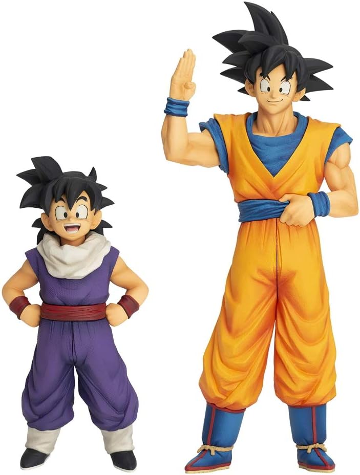 Amazon Co Jp ドラゴンボールz 造形駅伝 往路 孫悟空フィギュア 復路 孫悟飯 少年 フィギュア ２体セット ホビー