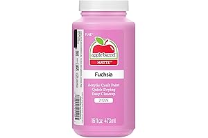 Apple Barrel: Highest Quality Hot Pink Acrylic Paint in Fuchsia for Artists and Crafters