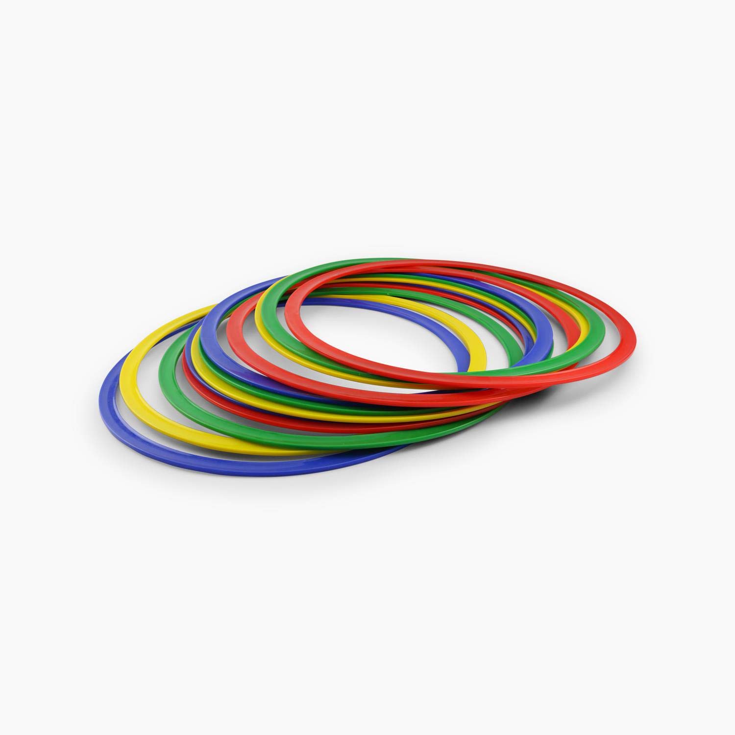 Fitfix Agility Flat Ring 18" for Speed Training Sports | Fitness and Gymnastics (Assorted Colour Pack of 6)-image-10