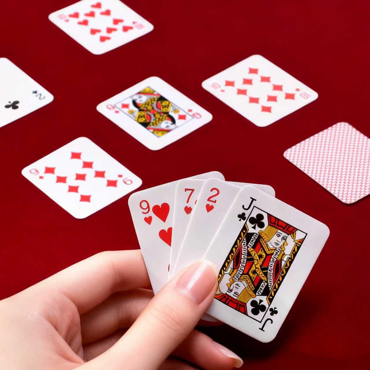 3Pcs Decks Mini Playing Cards, Party Spoof Fun Miniature Deck of Cards, Travel Game Poker Cards for Adults Party Favor, Novelty Party Gift for Parties, Christmas, Halloween