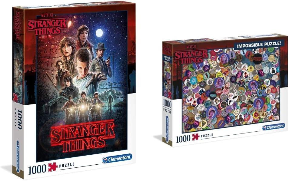 Clementoni 39542 Puzzle Stranger Things 1000 pieces Made in