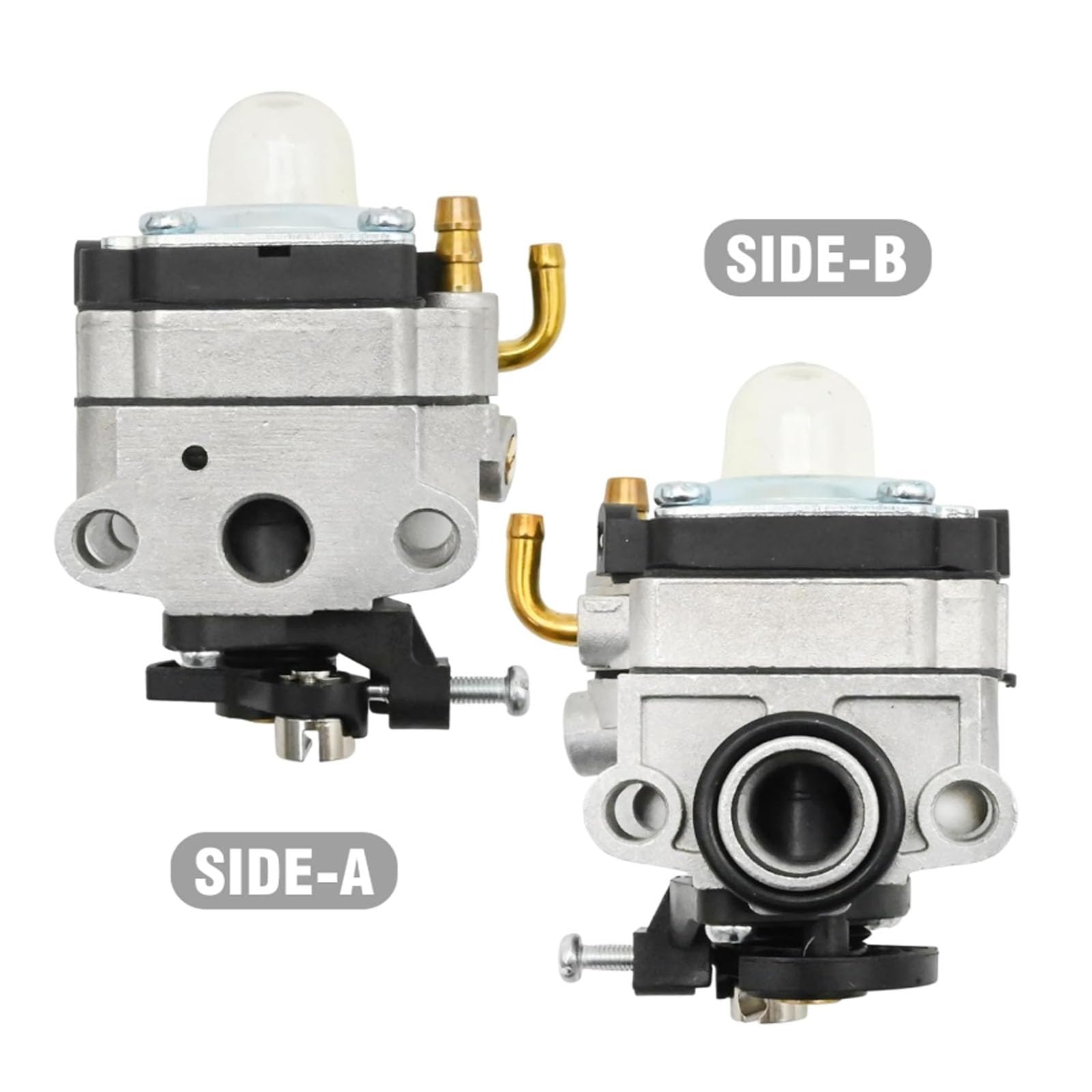 Kit de carburateur Kurihina compatible avec BHX2500CA pour souffleur Makita 24,5 cc Remplacement pour Makita 168641-9