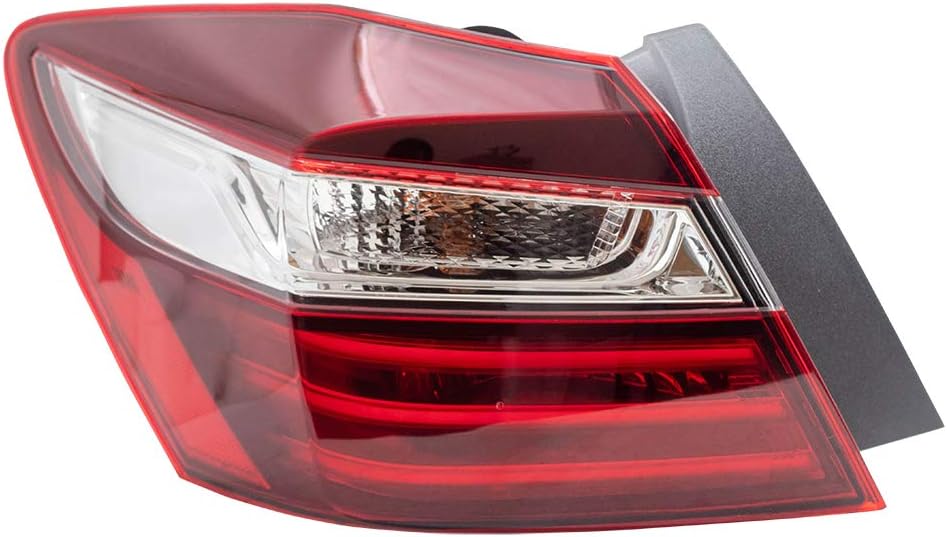 Brock Tail Light for 2016-2017 Accord Sedan Quarter Mounted 33550T2AA21 Left HO2804108