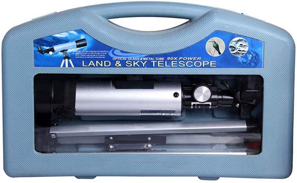 Telescopio, telescopio rifrattore, Pellicola Verde Multistrato Fino a 90 Volte, per Interni/Esterni
