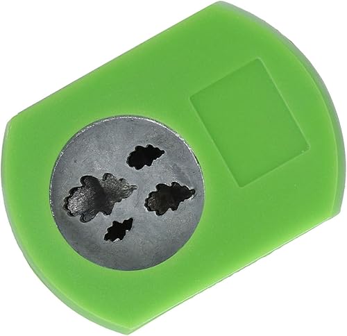 Miniatura 2 de Yctze DIY Craft Accessories hermoso cortador de papel hoja de árbol con 8 piezas de papel (hoja de roble)