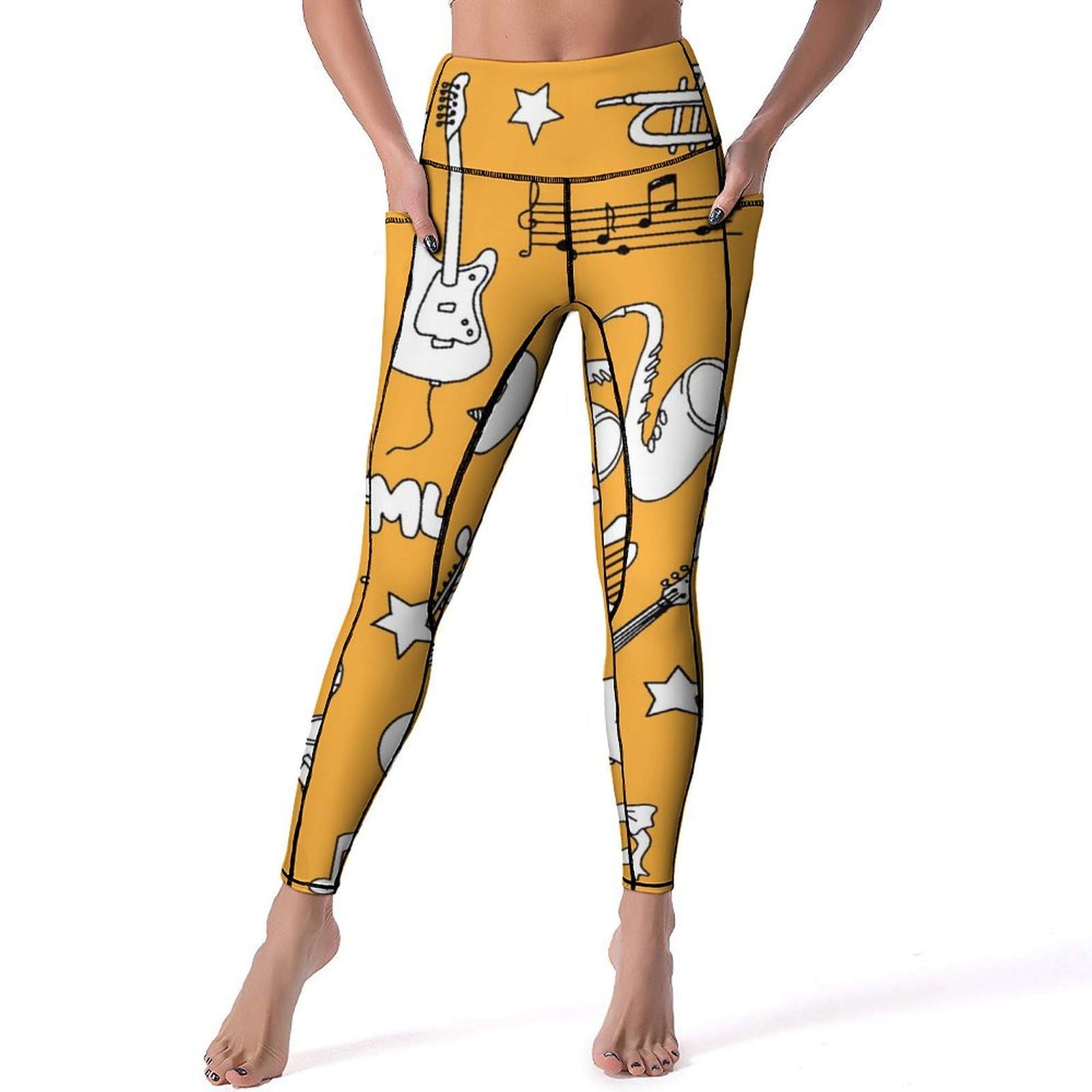 Legging sport femmes taille haute pantalon yoga fitness gym jogging taille S - 7