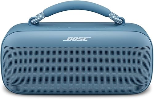 Miniatura 3 de Bose Altavoz Bluetooth SoundLink Max + funda rígida de viaje y enchufe USB y cable auxiliar Azul (Blue Dusk),Negro,Amarillo (Citrus