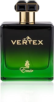 Vertex Emir Unisex Fragrance 3.4 Fl Oz | A Fruity Perfume for Men and Women with Invigorating Notes of Orange, Bergamot | Sophisticated Blend of Pineapple and Jasmine