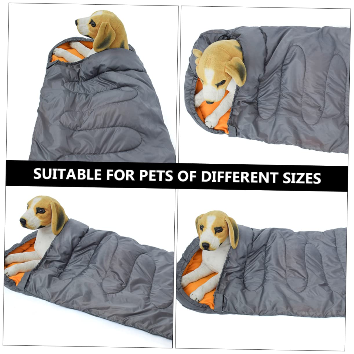 SOIMISS Hundeschlafsack Faltbar aus Polyester und Polarfleece