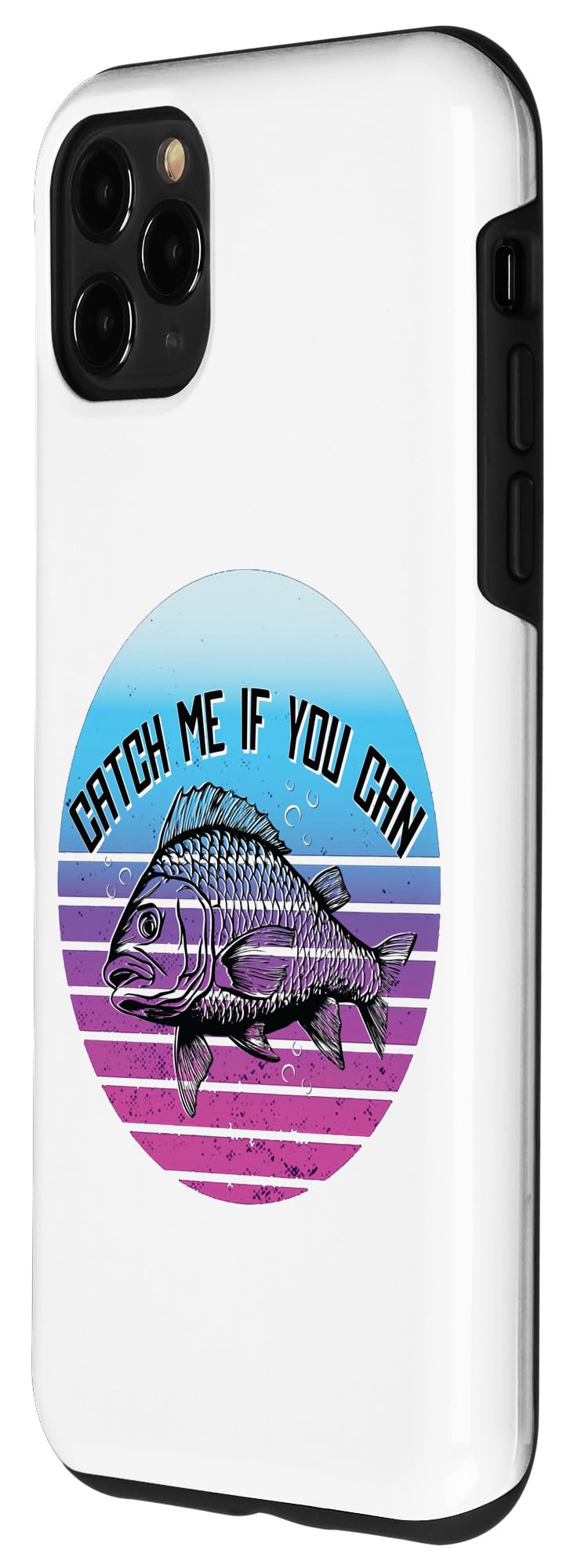 iPhone 11 Pro Max Carp fish catch me if you can fishing aquatic underwater Case - Image 2
