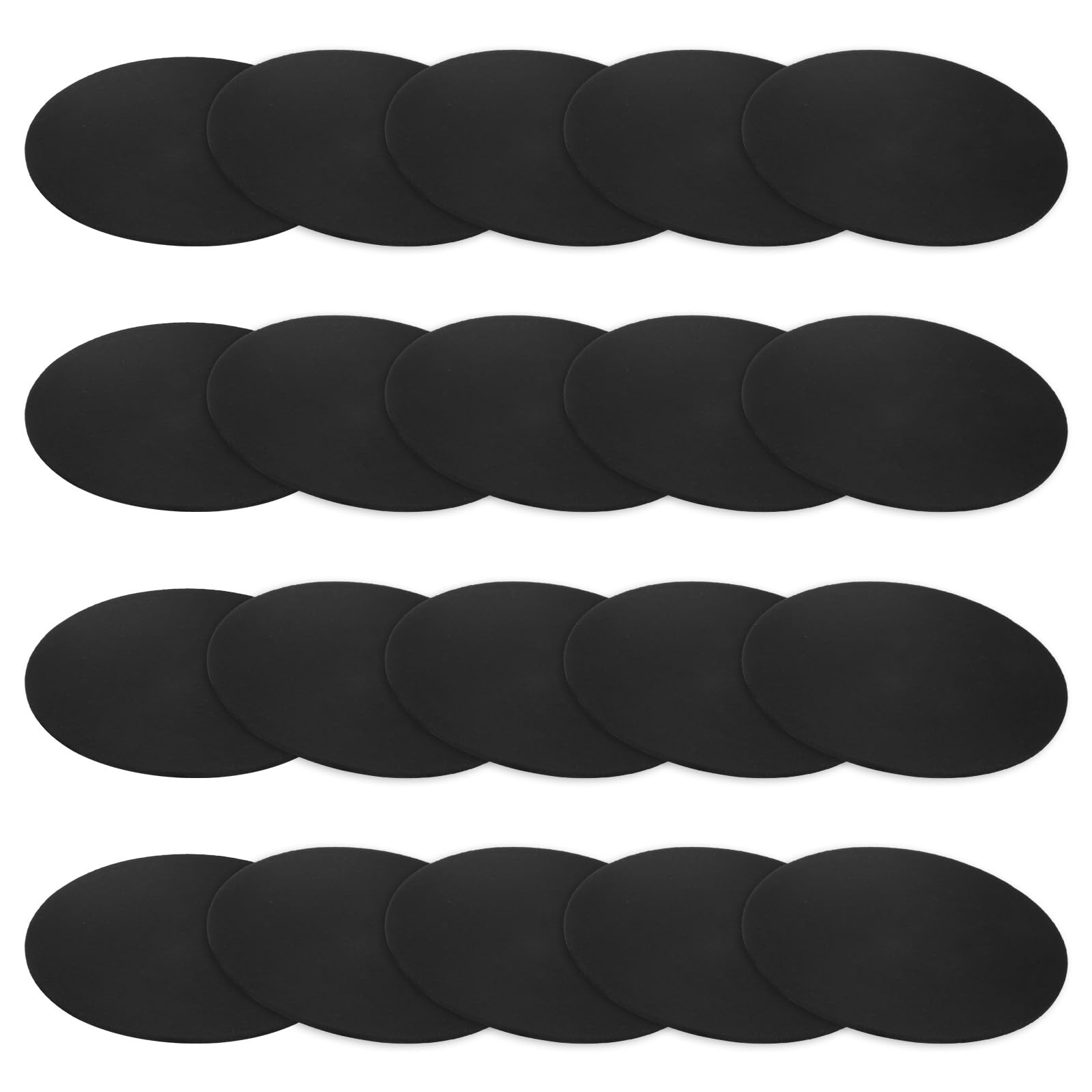 M METERXITY 20-Pack Rubber Solid Discs Washers