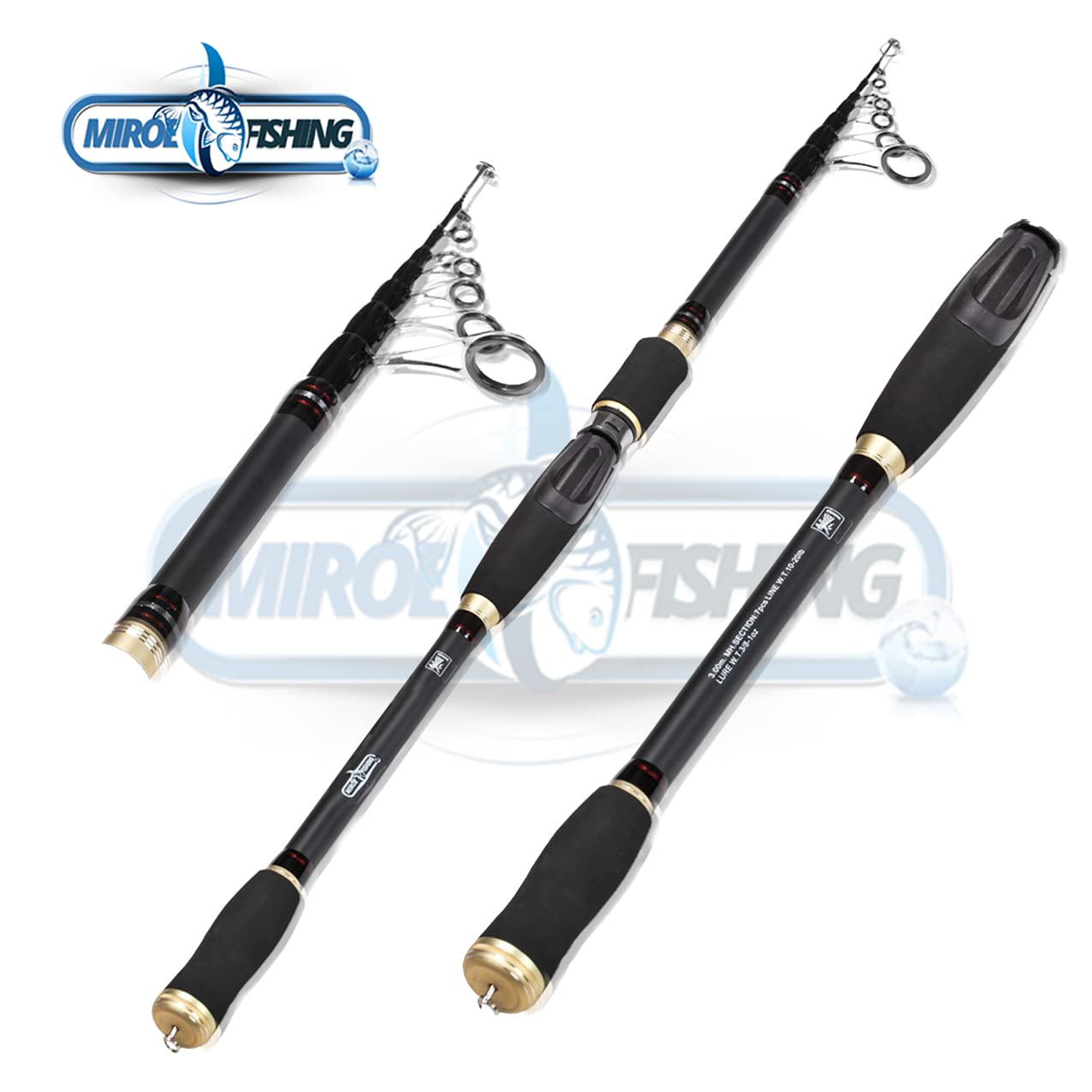 Tackle Master Allround Fishingset Angelset Angelcombo Teleskoprute 3m Angelrolle mit Schnur Zubehörset im Sortierkasten